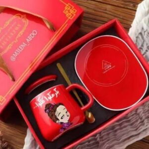 مج أحمر بالسخان